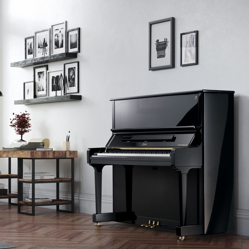 Boston UP-132 upright piano - Designed by Steinway