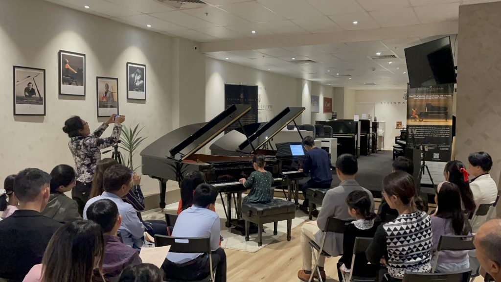 Father and Daughter Duet - Scott Lam Student Recital at Steinway Gallery Sydney