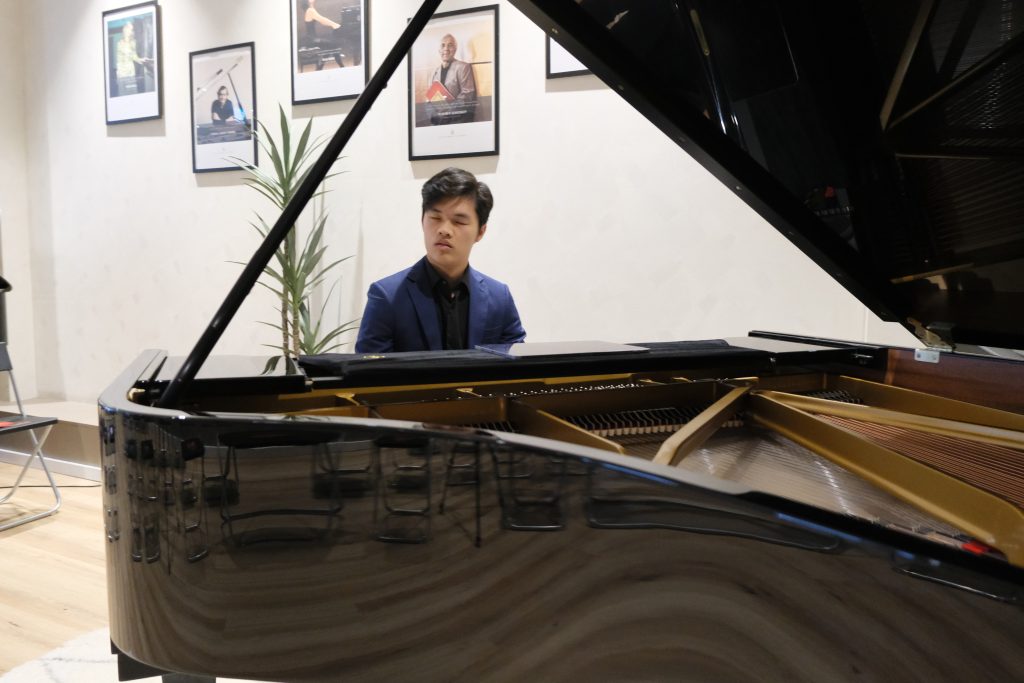 Lunar New Year Concert at Steinway Gallery Sydney. Joshua Han as pianist.