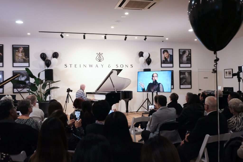 Black and White Night at Steinway Gallery Melbourne.