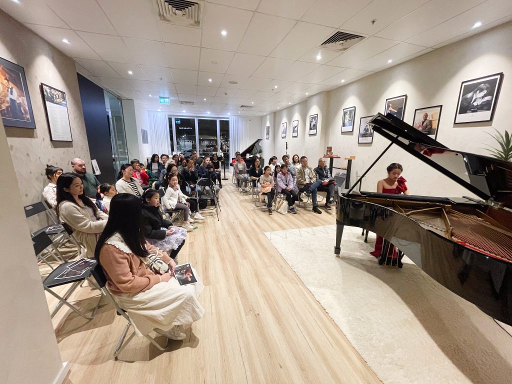 Emma Rose Concert at Steinway Gallery Sydney.