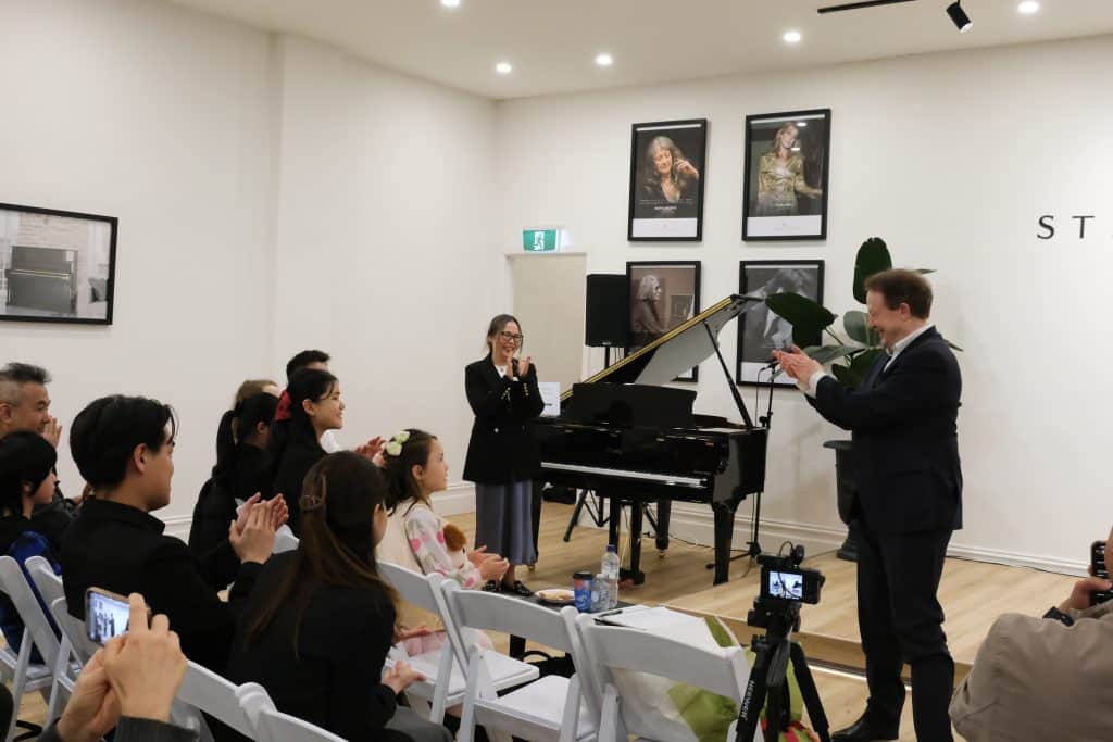 Piano Masterclass with Steinway Artist Andreas Boyde. 