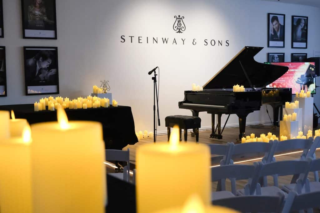 Christmas Candlelight Concert at Steinway Gallery Melbourne 