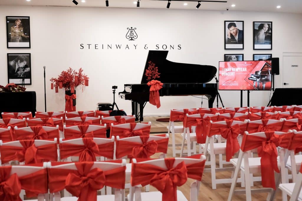 Celebrating the 2025 Lunar New Year Concert at Steinway Gallery Melbourne.