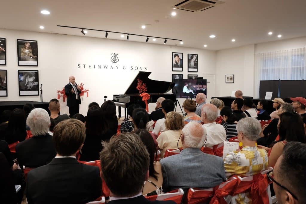 Celebrating the 2025 Lunar New Year Concert at Steinway Gallery Melbourne.